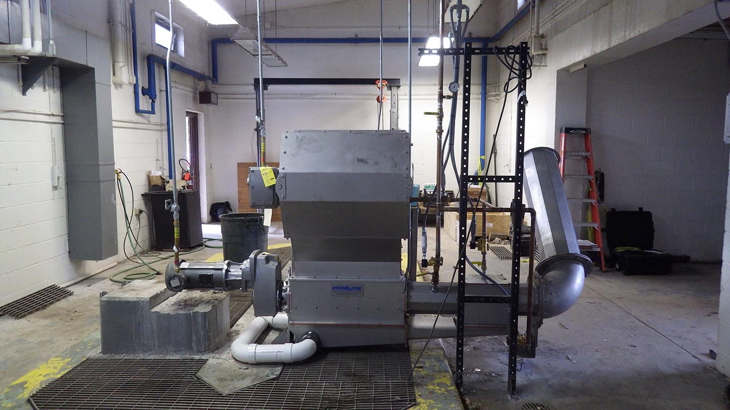 Whitetip Shark Washing Compactor HydroDyne Engineering