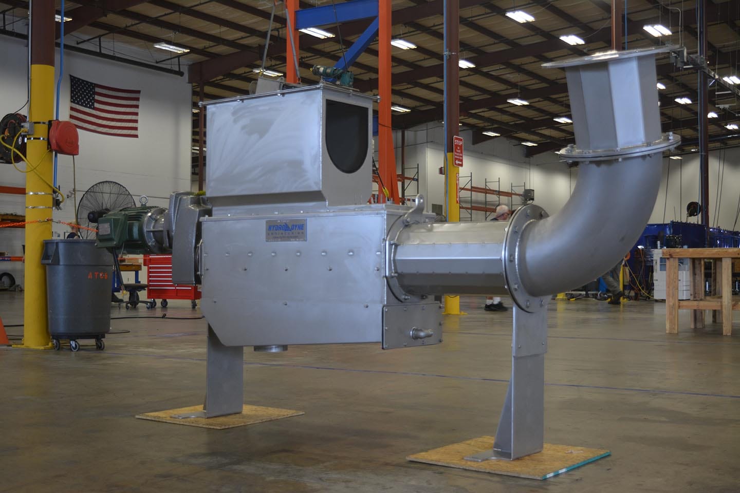 Whitetip Shark Washing Compactor HydroDyne Engineering