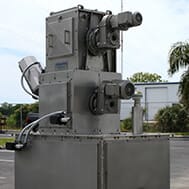 Dusky Shark Septage Receiving Station. Coarse Screens. Fine Screens