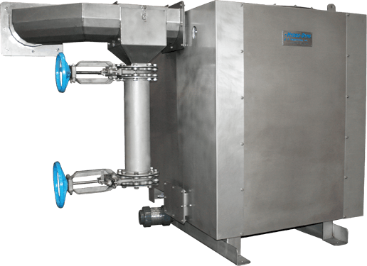 Thresher Shark Washing Machine. Screenings Handling