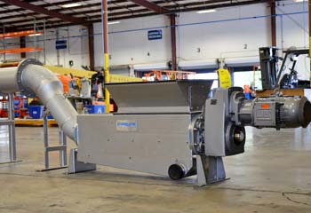 Whitetip Shark Washing Compactor at Hydro-Dyne Facility